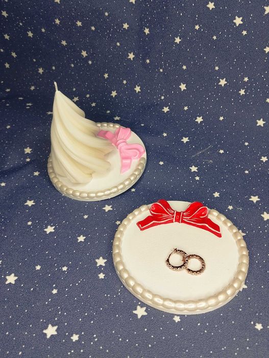 Свечи ручная работа бомбоньерки