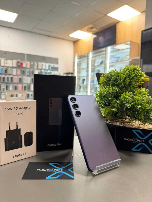 Samsung S24 Plus 512GB Violet Stare Excelent Garantie 12 luni Fullbox