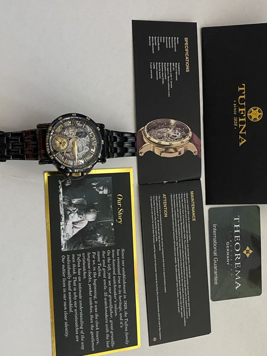 Ceas theorema  (casablanca)hand made gold edition