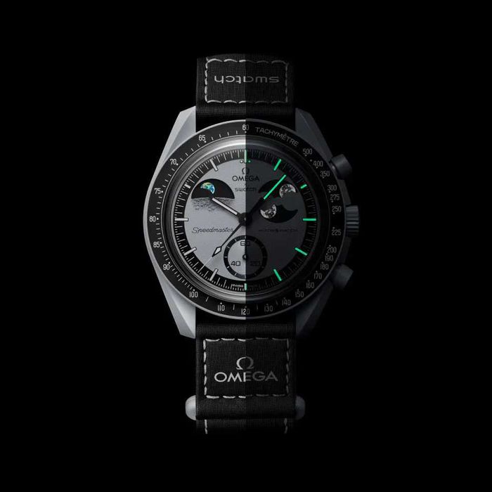 Ceas SWATCH X OMEGA MISSION To The Moon EARTHPHASE Nou 2025 Superb !!!