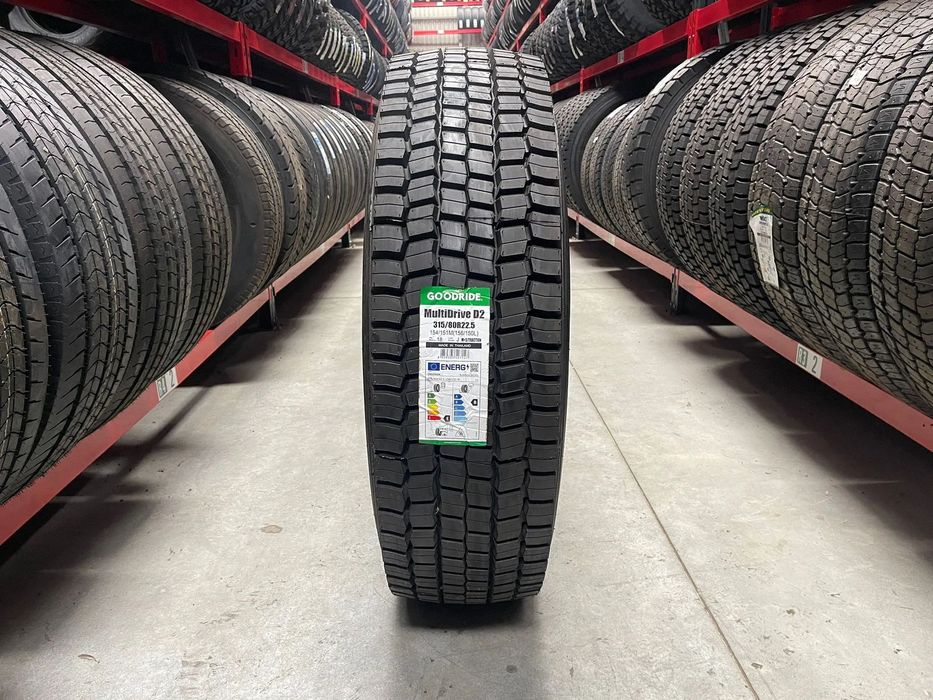 Anvelopa NOUA M+S* Regional 315/80R22.5 Goodride Multi Drive Eco D2 154/151M Tractiune