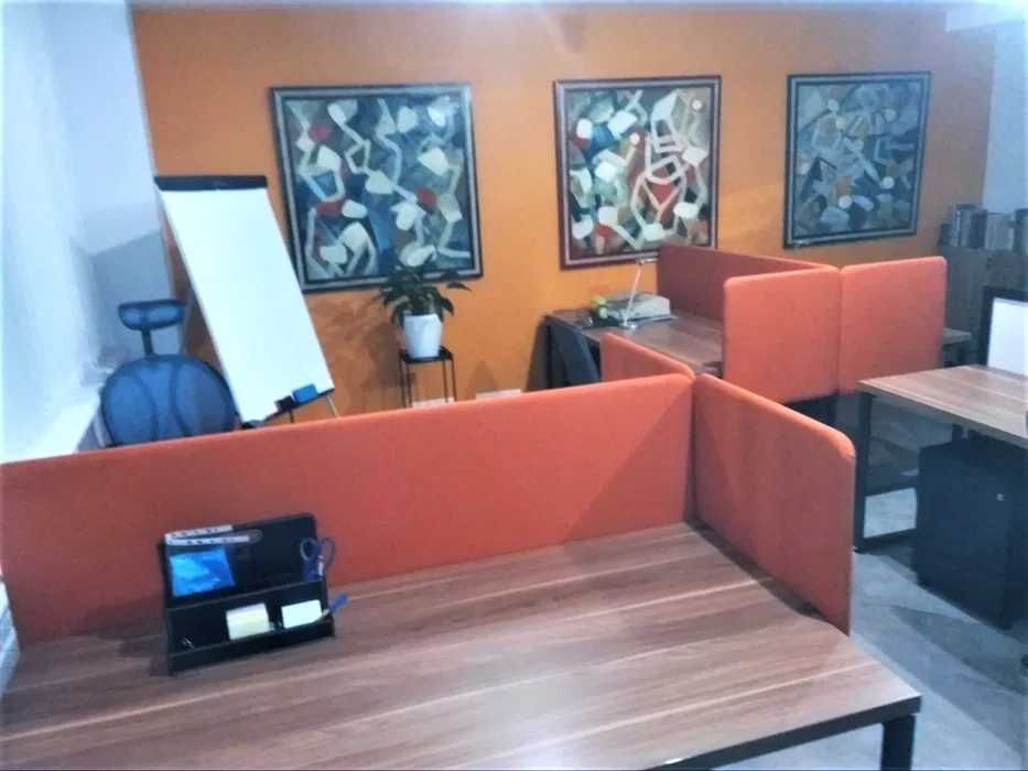 Офисные перегородки | Настольные экраны | Зонирование рабочих мест