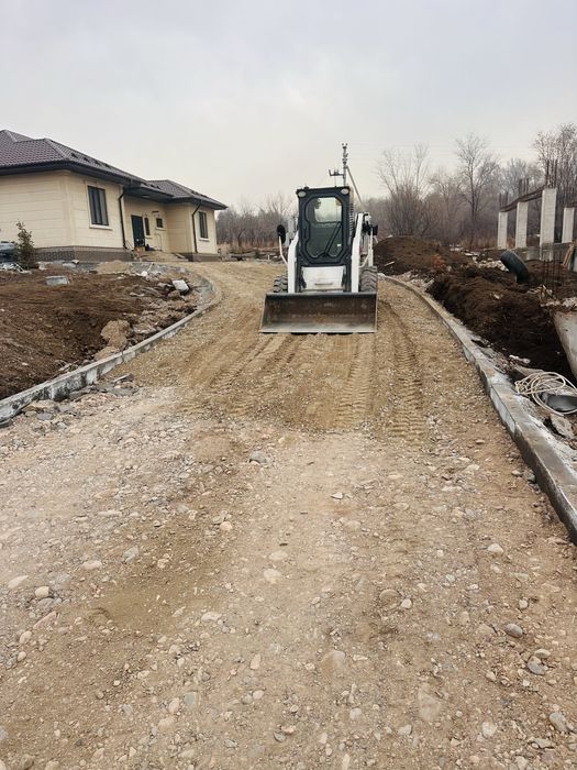 Услуги мини погрузчика, бобкат