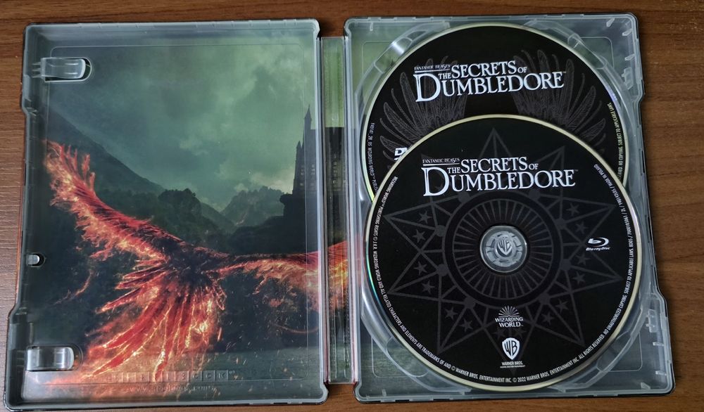 Vand trilogia steelbook Fantastic Beast bluray 3D+2D nou, nerulat