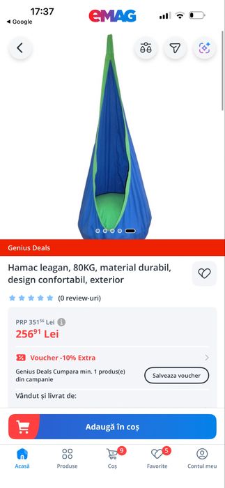 hamac leagan pentru copii pana in varsta de 80kg