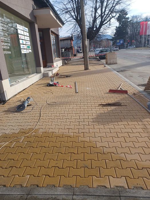 Павиране Бетонна Планировка