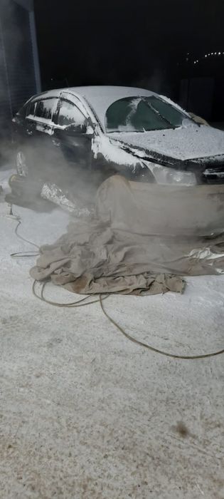 Отогрев автомобилей