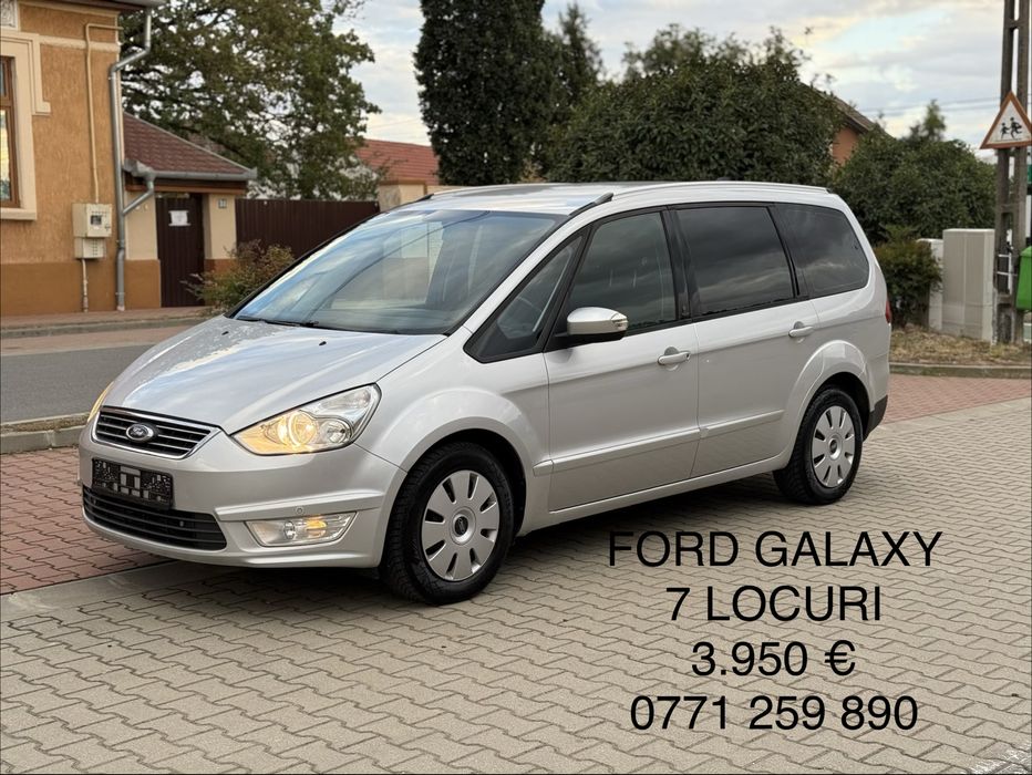 Ford Galaxy 2.0 Tdci 2012 / 7 scaune / 7 locuri