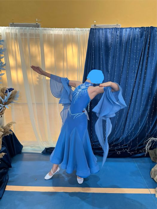 Платье для бальных танцев Ю1