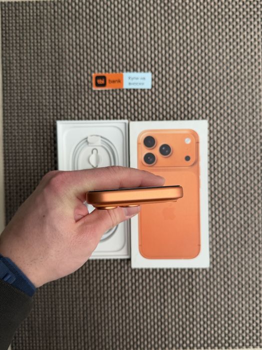 НОВ! 256Gb *ЛИЗИНГ* iPhone 17 Pro Cosmic Orange / ГАРАНЦИЯ Айфон