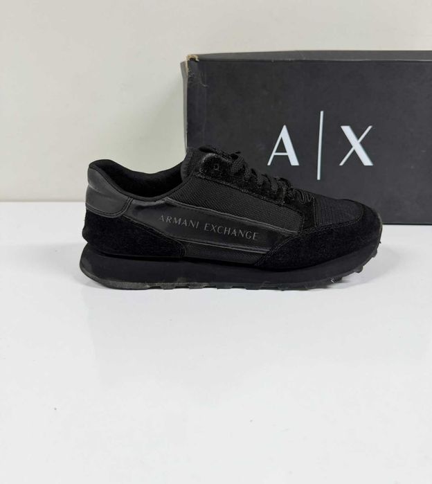 Armani Exchange Suede Sneakers