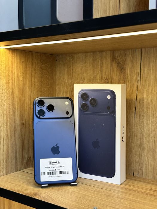айфон 17 про макс синий ЕАС