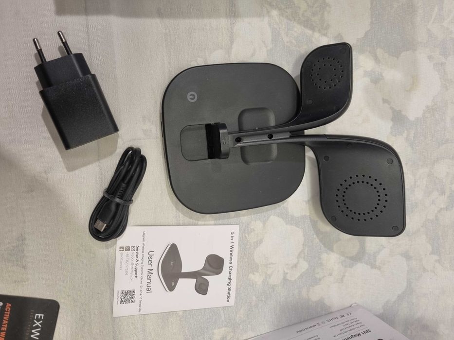 Incarcator Wireless 5 in 1 Fast charge Samsung Iphone Apple PD & QC3.0