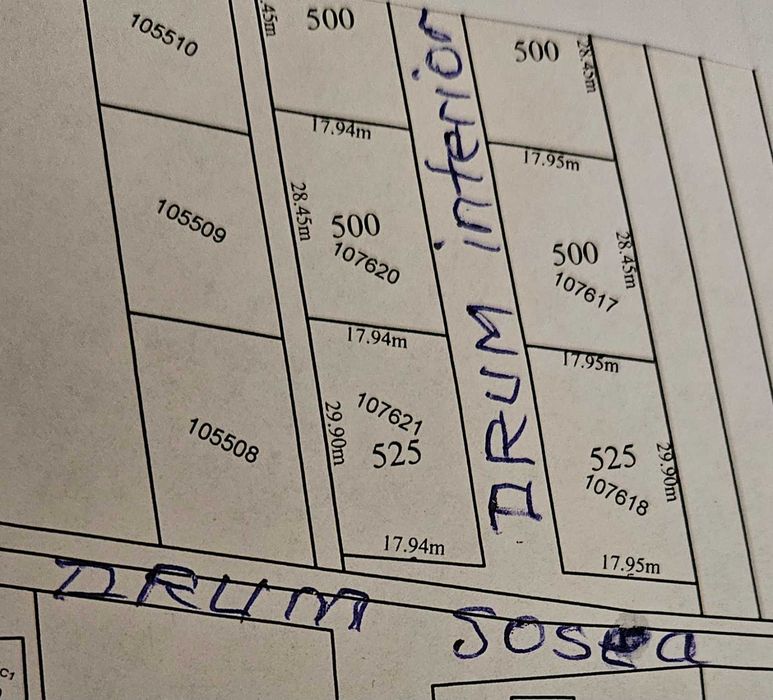 Vand Teren in Sendreni