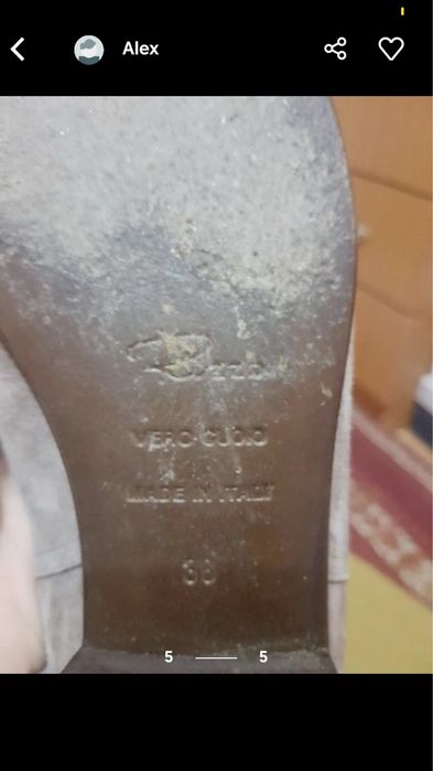 Cizme piele intoarsa 38 rizzo cisme cizme antilopa 38