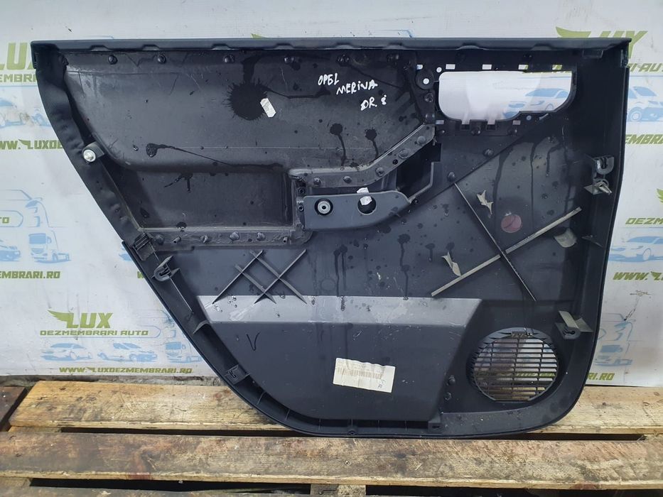 Fata de usa dreapta spate 633419726 Opel Meriva 1  [din 2002 pana  20