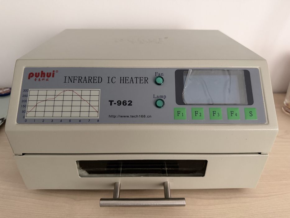 Vand echipament BGA reflow cu cuptor si profil de temperatura