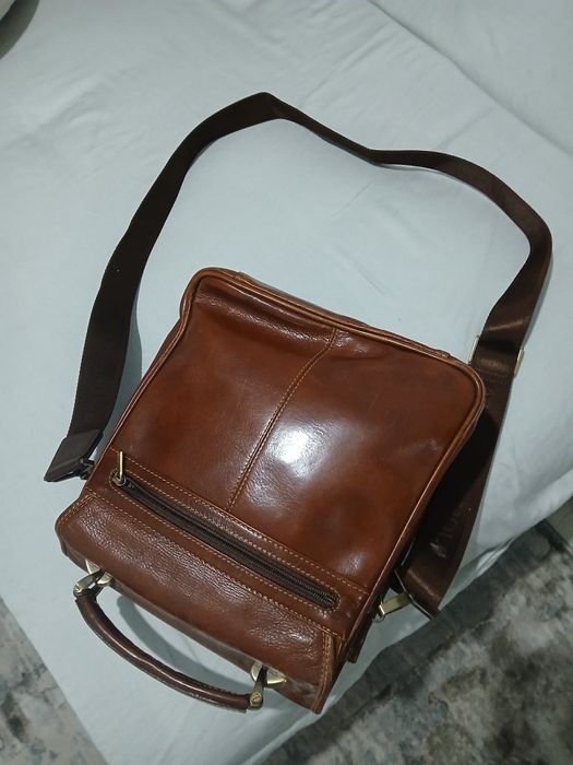 GEANTA Umar bărbătească- din piele naturala