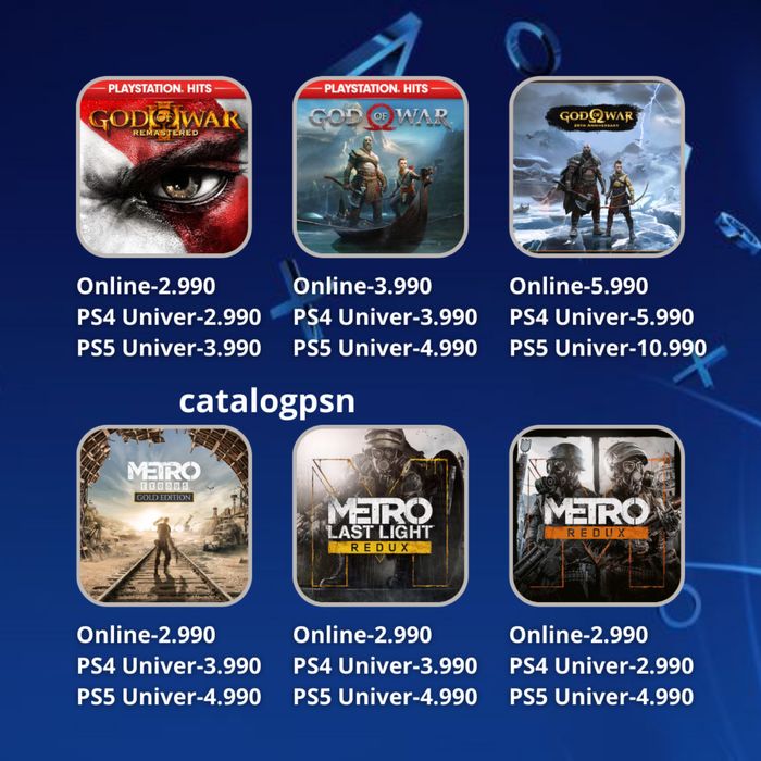 Цифровые игры PS4 / PS5