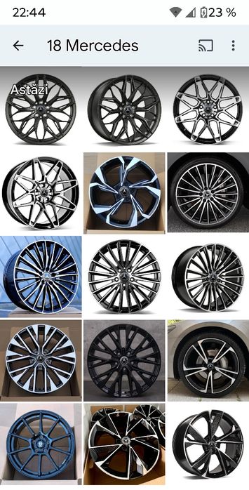 Jante 18 Mercedes Clasa A,B,C,E M,S, V CLA GLE, GLS, VIANO VITO