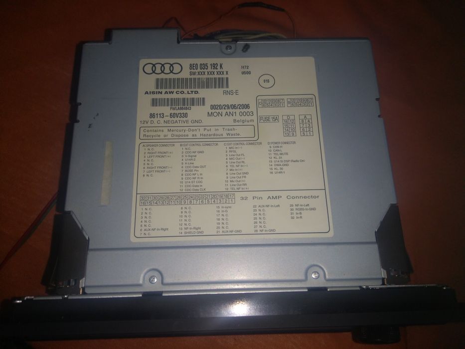 Навигация Aуди A4 rns-e.