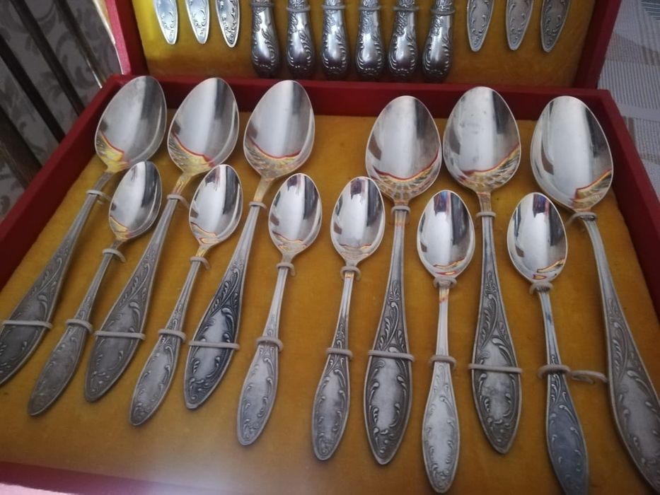 Столовый набор новый мехиоровый