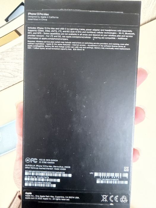 Айфон 13 про макс 256 гб