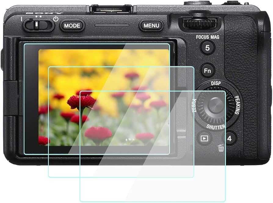 Folie sticla pentru Sony FX3 Cinema Line, protectie ecran, antishock