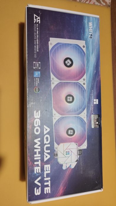 Vand cooler Thermalright Water Cooling Aqua Elite 360 alb V3 Aura Sync