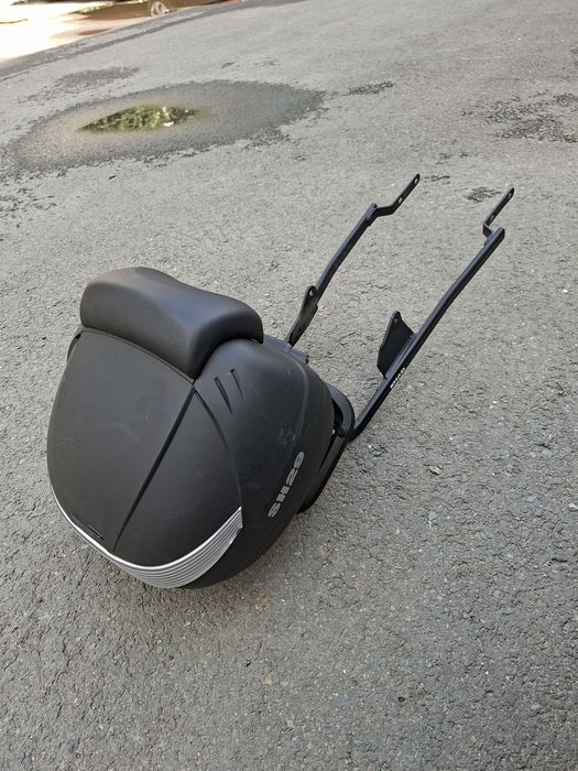Topcase SHAD SH29 + suport motocicleta shad+ spătar