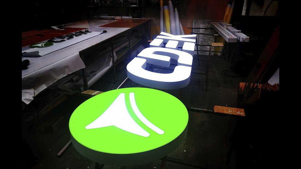 Изготовление вывесок под ключ | ARV Group