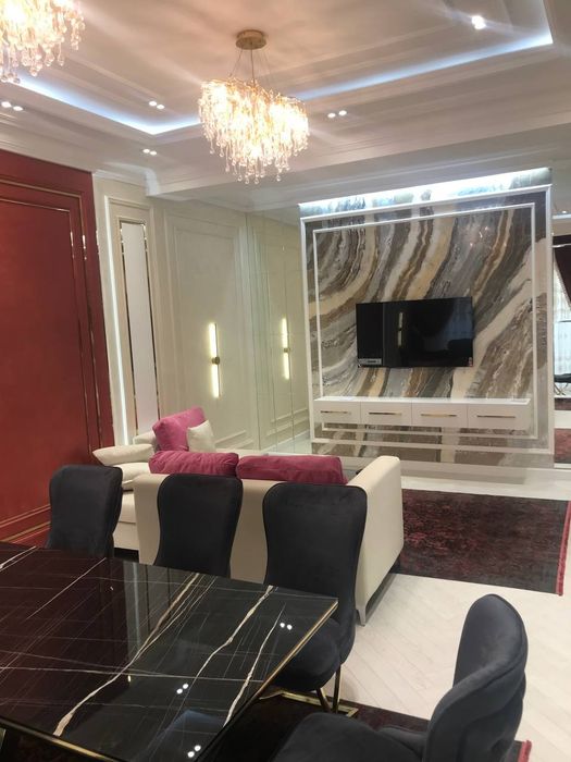 Ташкент Сити новостройка ЖК Garden's 3-комн 1-этаж 7-этажный дом+терас