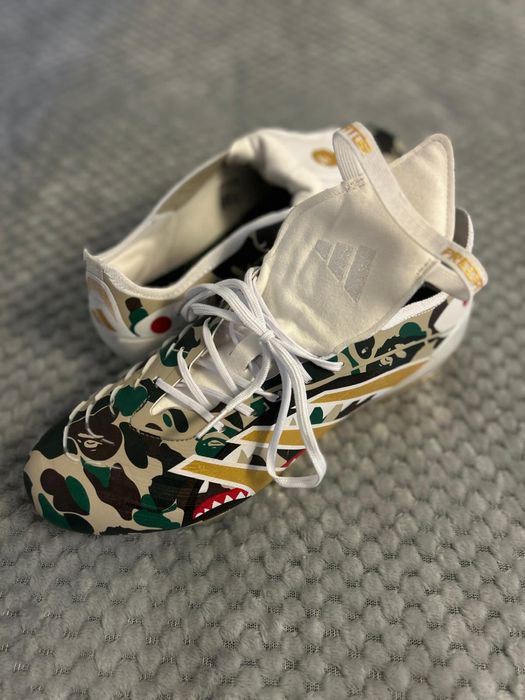 Ghete fotbal adidas predator x bape