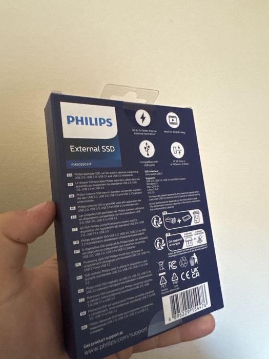 Philips SSD  Extern 500GB Nou Sigilat