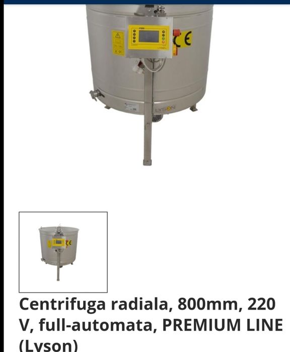 Centrifuga  full automată