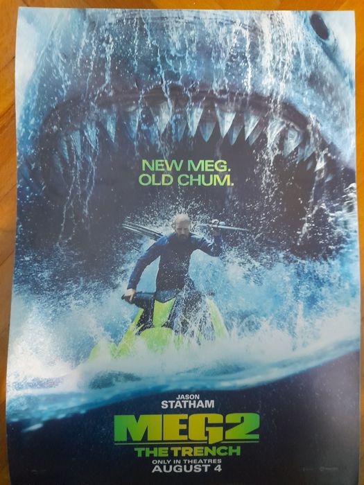 Poster cu noul film Meg