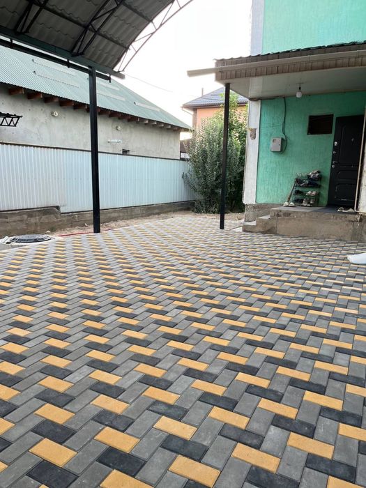 Укладка бурчатки под  ключ