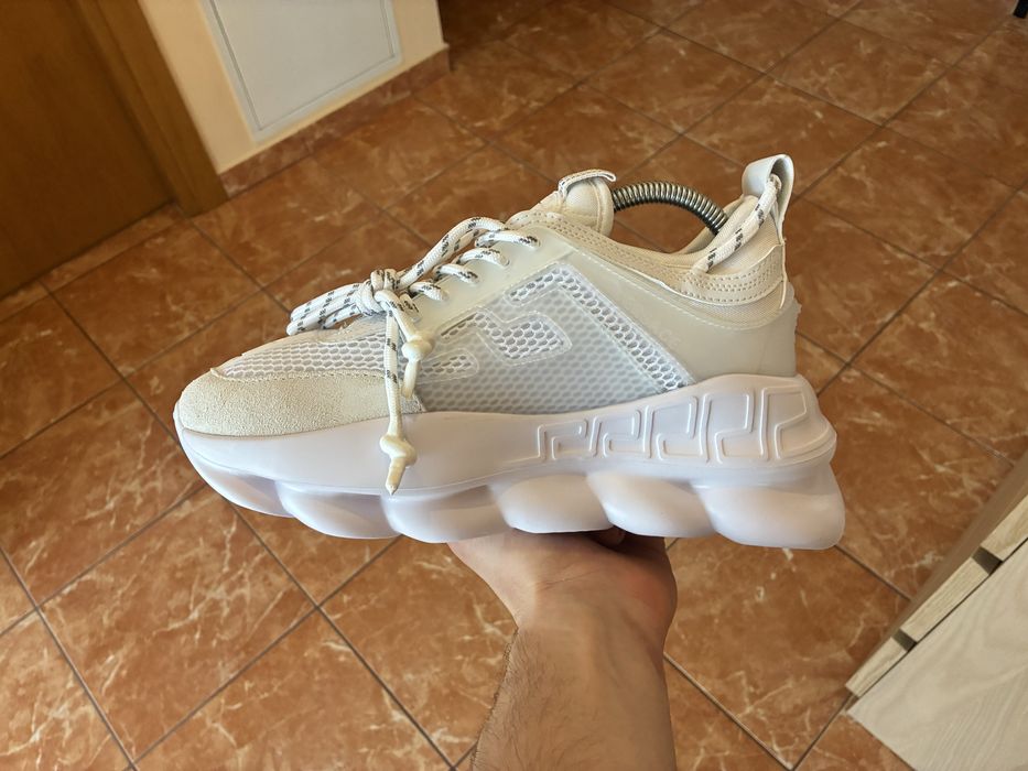 Versace Chain Reaction alb 39 si 41