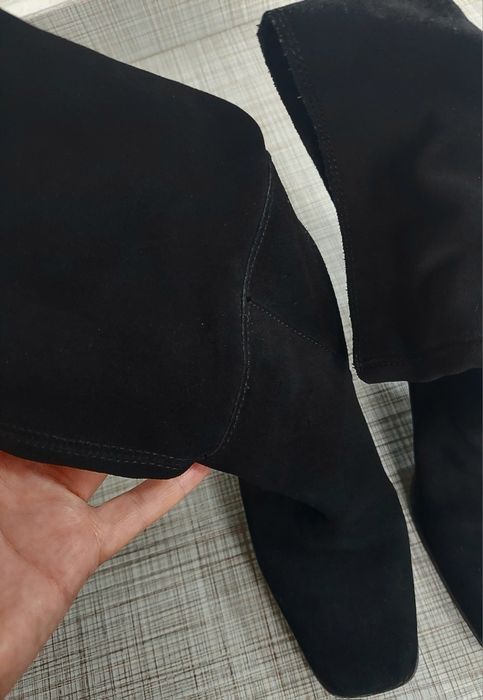 Дамски боти естествен велур MEDICINE