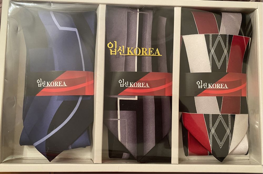 3 новых галстука