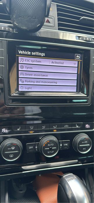 Vw golf 7 dsg7 distronic
