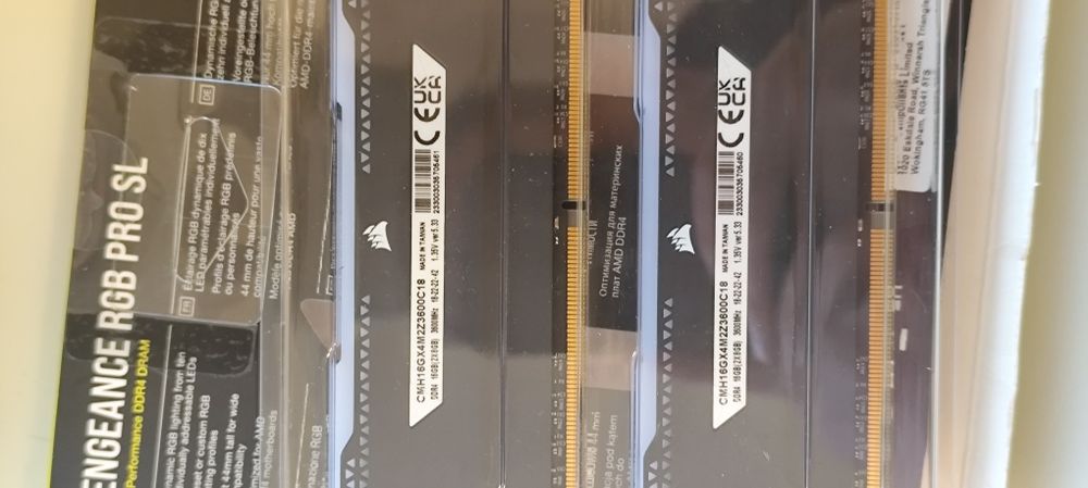 2X8 Ddr4 3600 Corsair Vengeancre Pro SL