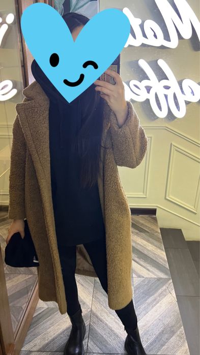 Пальто тедди