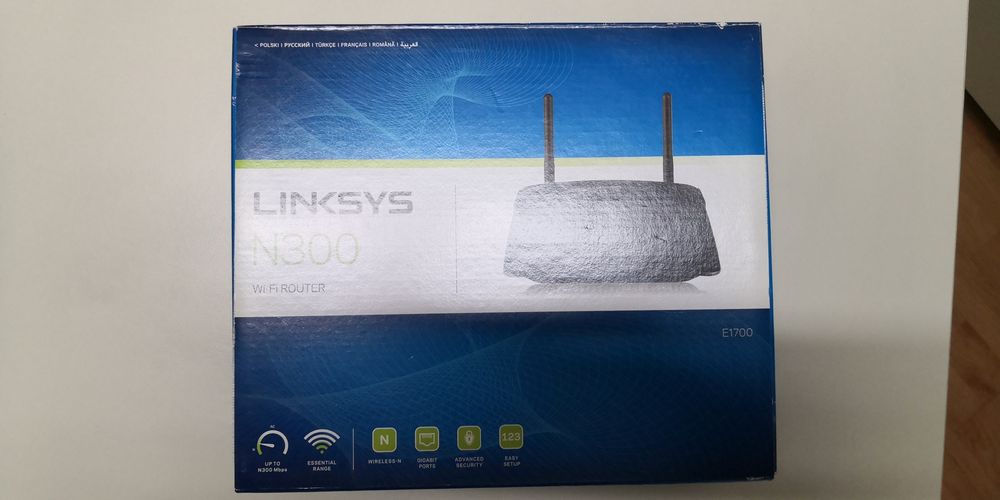 Рутер Linksys WiFi Gigabit Ports