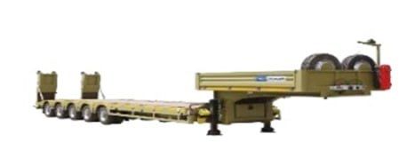 Полуприцеп тяжеловоз низкорамный UzAutoTrailer - 70 т