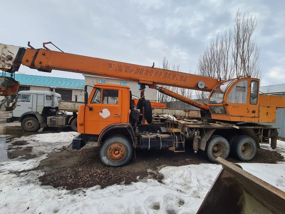 Кран, автокран, камаз 25т