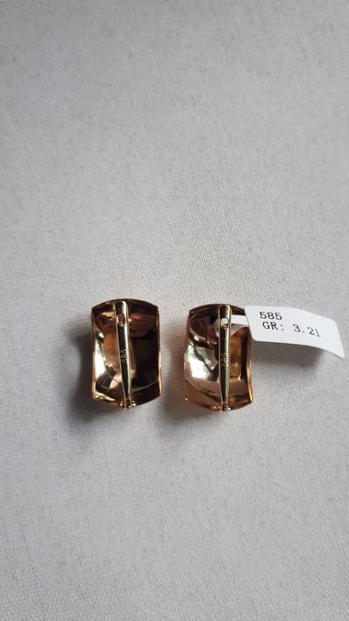 серьги золото 585-проба, 3.21-грам, новый, цена указано за грам.