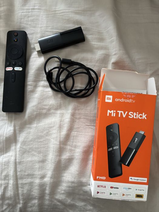 Xiaomi Mi TV Stick Android TV Full HD 1080p + Telecomandă + Cutie
