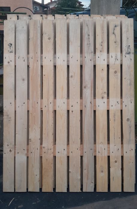Дървени оградни пана , скари, дъски, летви, пано ограда. 113/ 150см
