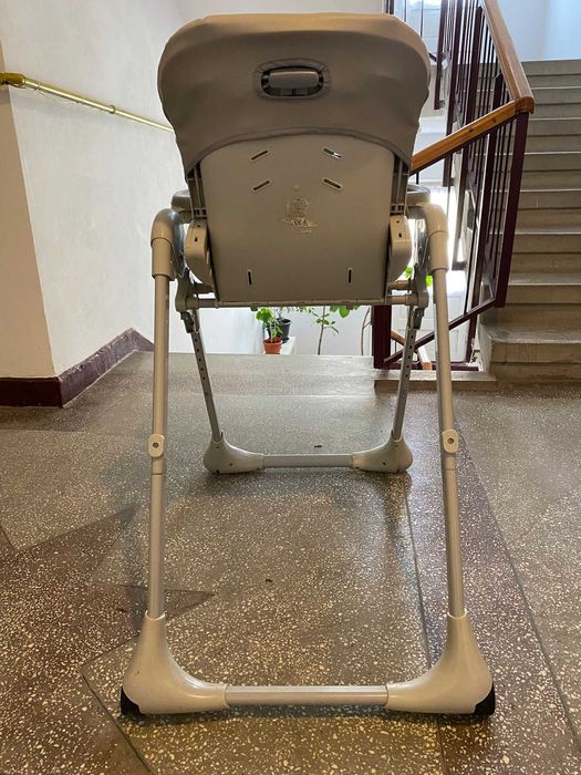 Scaun de masa copii Kinderkraft pliabil.